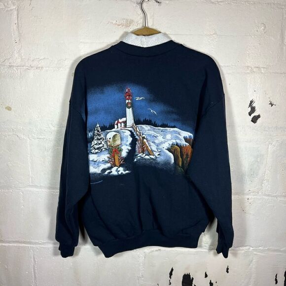Vintage Nature Wraparound Sweatshirt - Picture 2 of 9